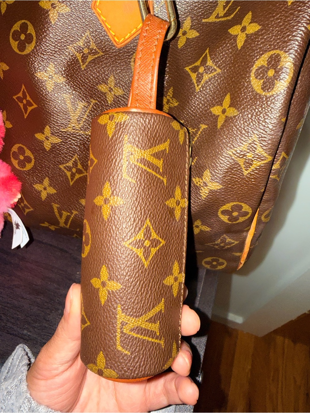 Louis Vuitton Monogram Canvas Golf Ball Pouch